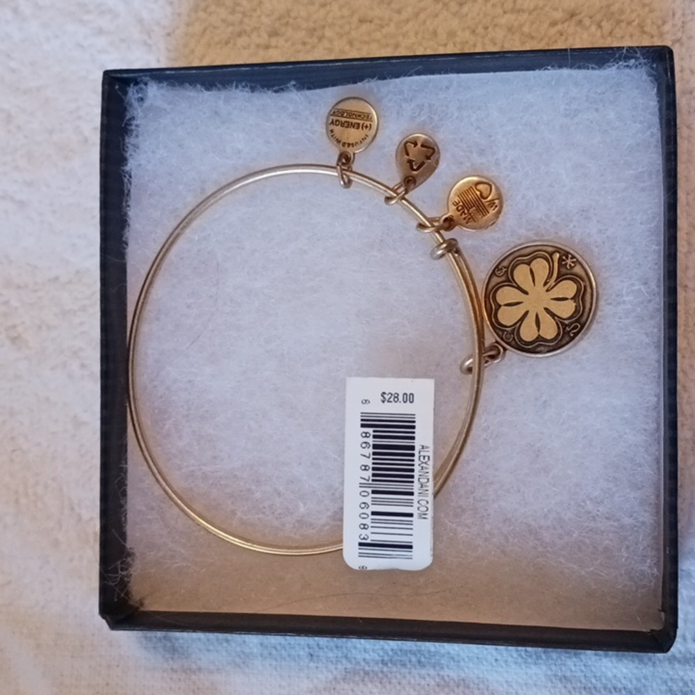 Alex and Ani Four Leaf Clover Bracelet